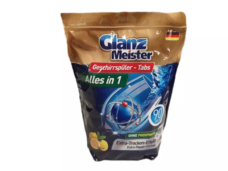 TABLETKI DO ZMYWARKI GLANZ MEISTER 90 SZT