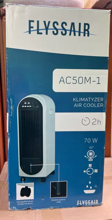 KLIMATYZATOR WODNY PRZENOŚNY  FLYSSAIR (