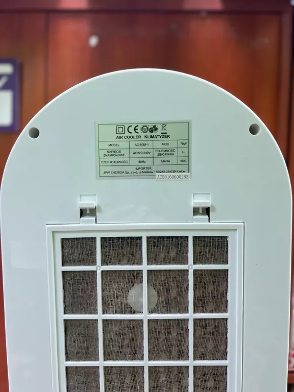 KLIMATYZATOR WODNY PRZENOŚNY  FLYSSAIR (