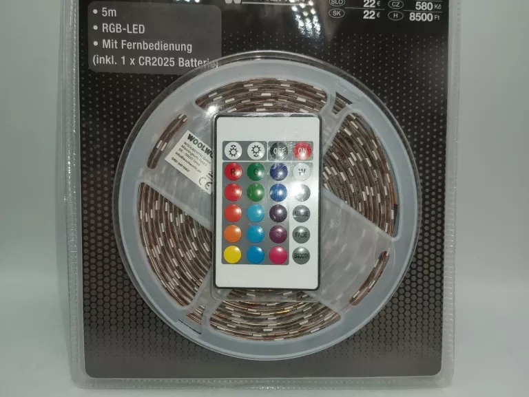 TAŚMA LED 5M W-ENERGY TGB PILOT KOMPLET