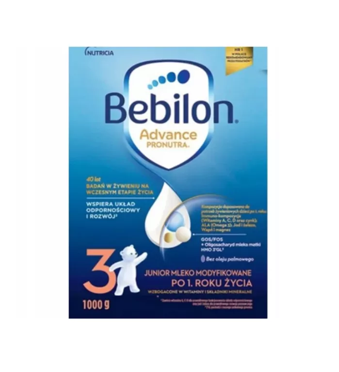 BEBILON JUNIOR 3 ADVANCE PRONUTRA MLEKO 1000 G