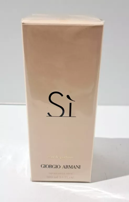 GIORGIO ARMANI SI 100ML FOLIA EDP OPIS!!!