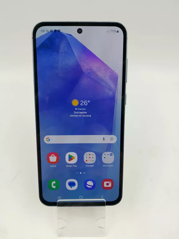 TELEFON SAMSUNG A55 5G 8/256GB BLOKADA OPERATORA ORANGE NA CZĘŚCI