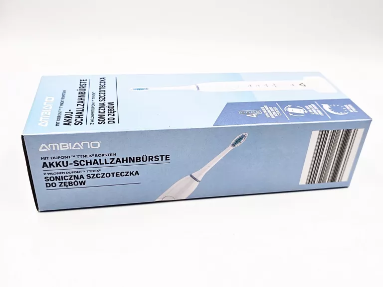 SONICZNA SZCZOTECZKA DO ZĘBÓW AMBIANO GT-TBS-08