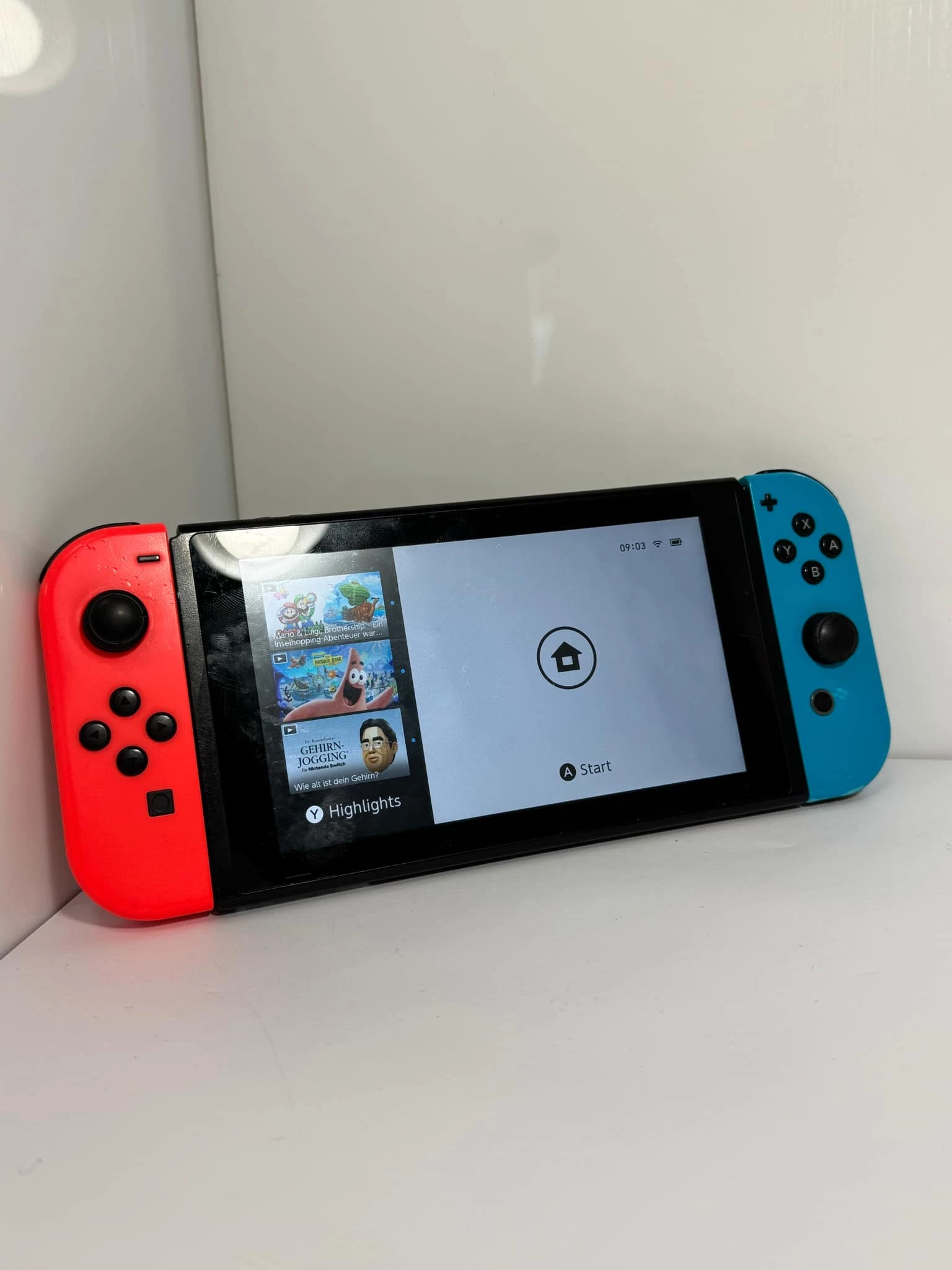 Nintendo Switch AGB-001 NINTENDO Switch HAC-001(-01) + Kontroler Switch Czerwono