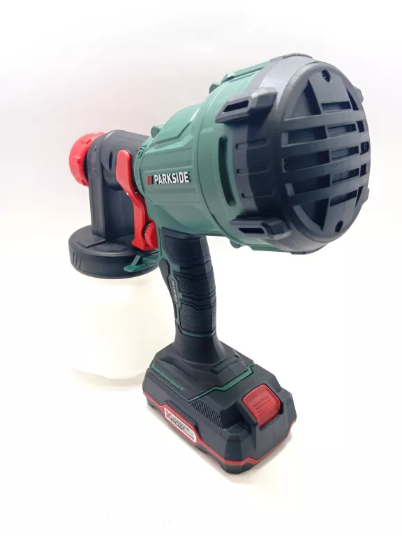JAK NOWY PISTOLET PARKSIDE PFSA 20-LI A1 DO FARB/KOMPLET/