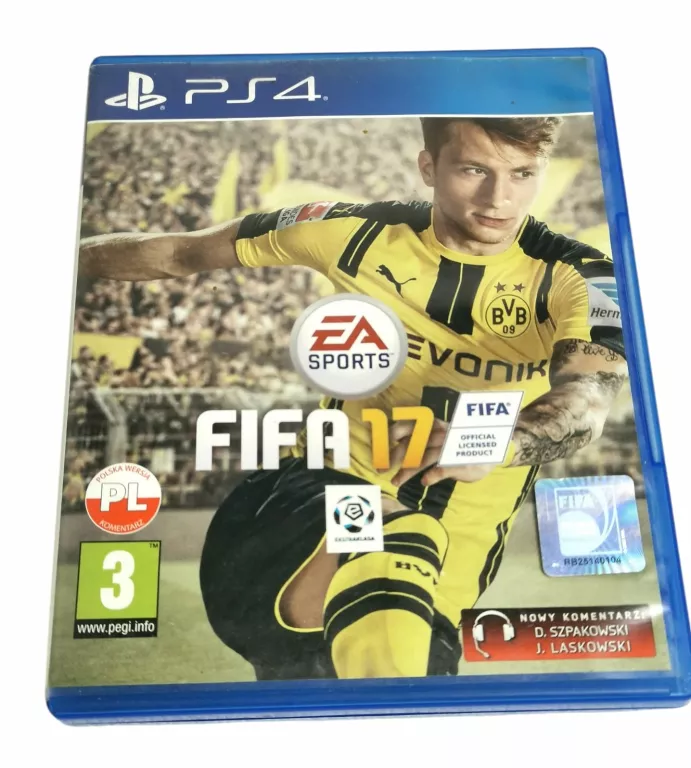 GRA FIFA 17 PS4 POLSKA WERSJA 5030934116381