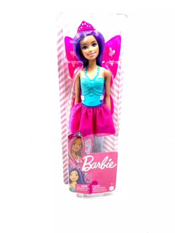 BARBIE LALKA WRÓŻKA LATAJĄCE SKRZYDEŁKA
