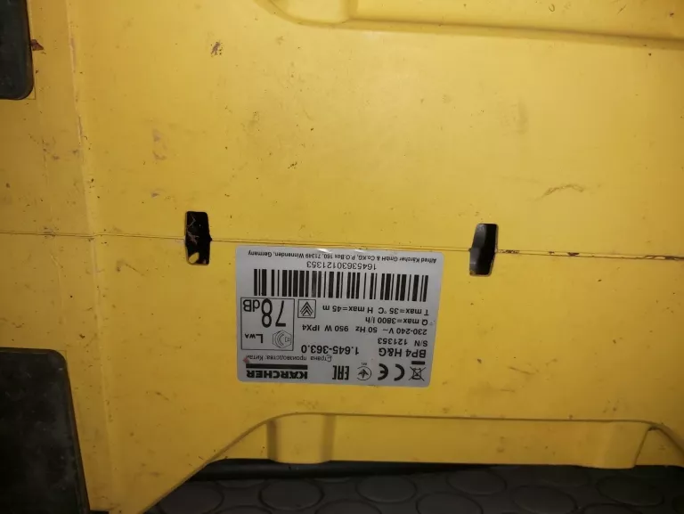 POMPA DO WODY KARCHER BP 4