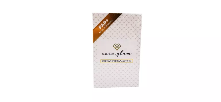 COCO GLAM ZESTAW DO WYBIELANIA ZĘBÓW BIAŁY