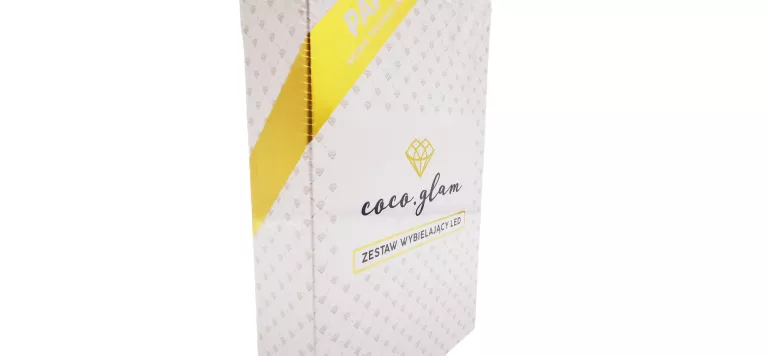 COCO GLAM ZESTAW DO WYBIELANIA ZĘBÓW BIAŁY