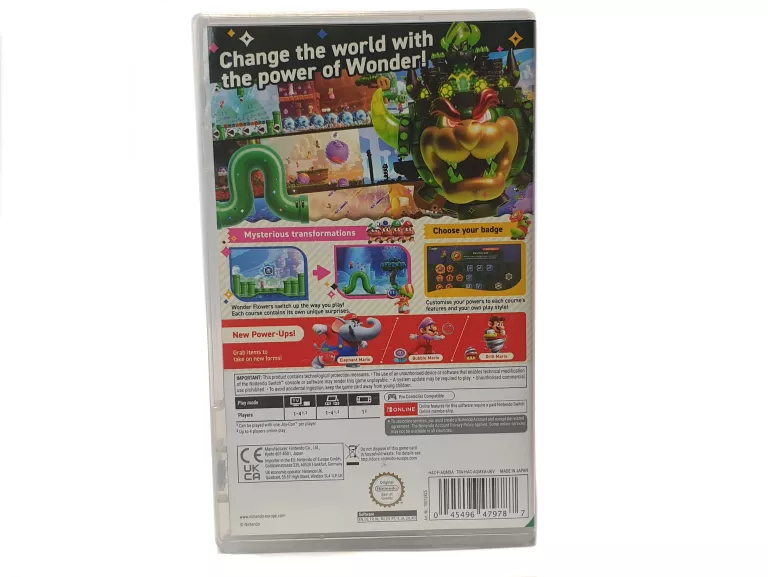 GRA NINTENDO SWITCH SUPER MARIO BROS. WONDER