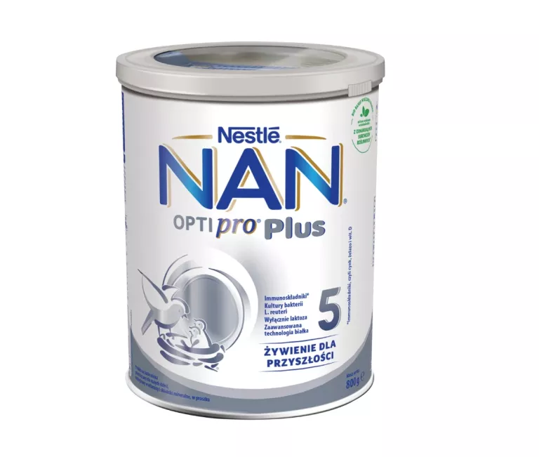 NAN OPTIPRO PLUS 5 MLEKO MODYFIKOWANE DLA PRZEDSZKOLAKA 800G