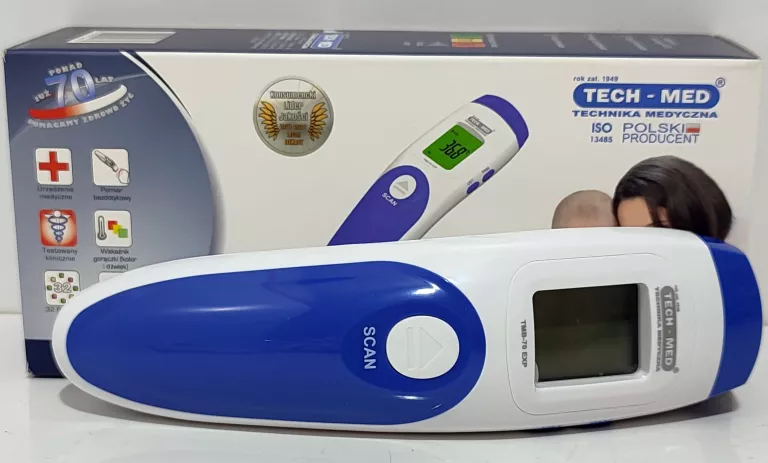 TERMOMETR BEZDOTYKOWY TECH-MED TMB-70 EXP