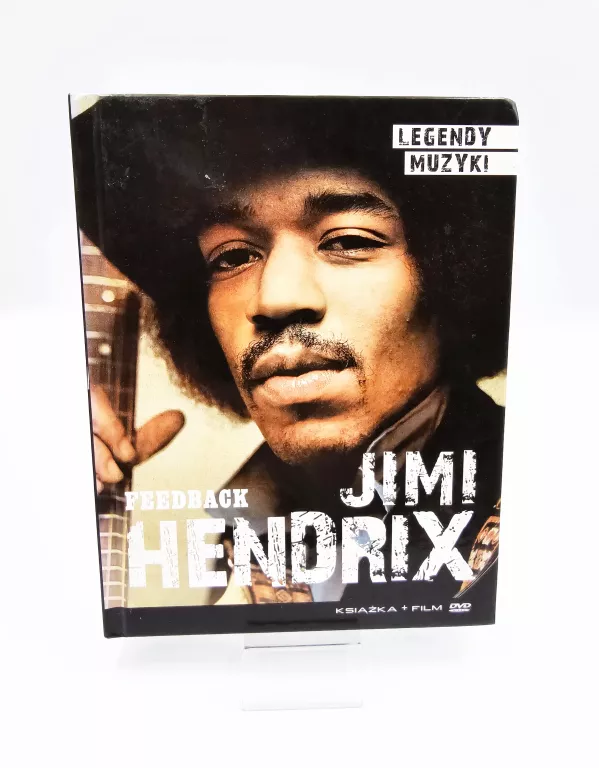 KSIĄŻKA + FILM DVD / LEGENDY MUZYKI / FEEDBACK JIMI HENDRIX