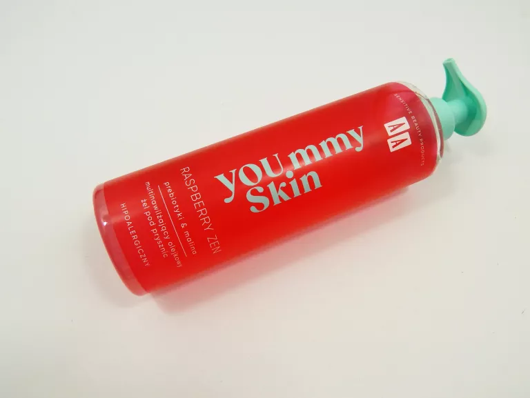 AA YOU.MMY SKIN OLEJKOWY ŻEL POD PRYSZNIC, RASPBERRY ZEN, 400 ML