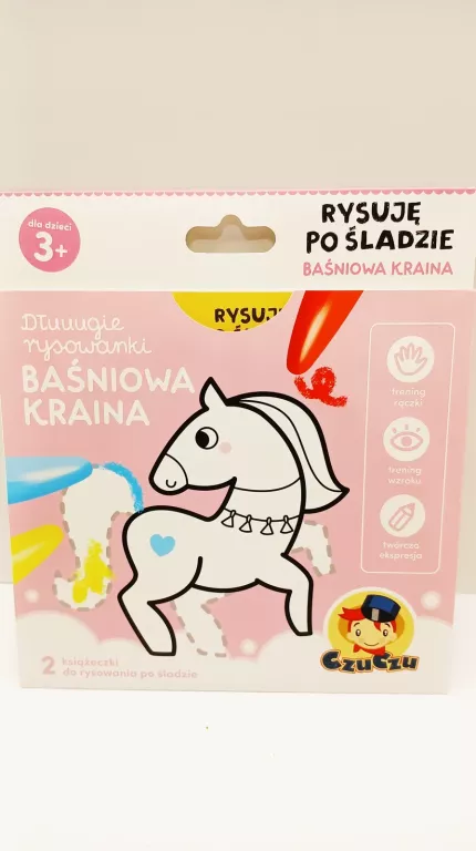 RYSOWANKI BAŚNIOWA KRAINA KOLOROWANKA KREATYWNA 18M+ CZUCZU