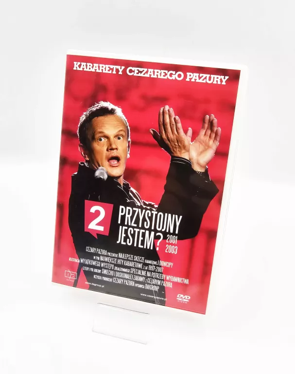 ZESTAW 3 PŁYT DVD / KABARETY CEZAREGO PAZURY / PAZURA FOR FUN