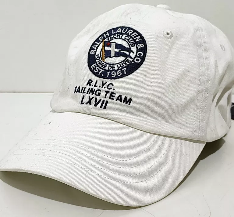 CZAPKA Z DASZKIEM POLO RALPH LAUREN BIAŁA
