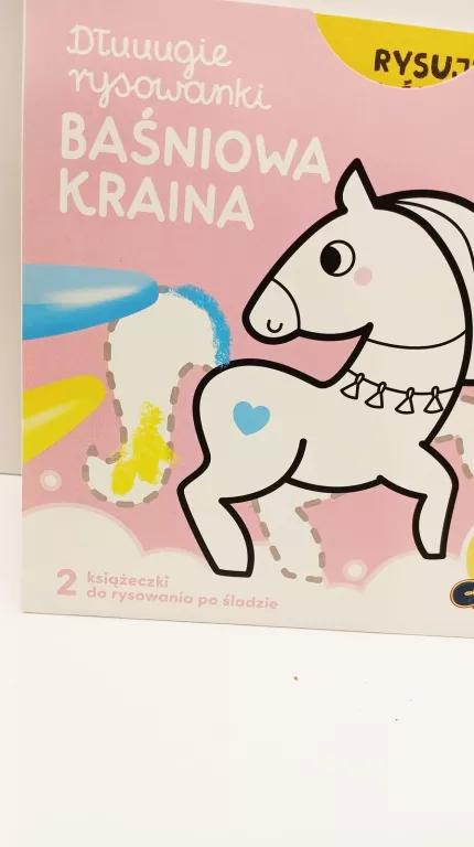 RYSOWANKI BAŚNIOWA KRAINA KOLOROWANKA KREATYWNA 18M+ CZUCZU