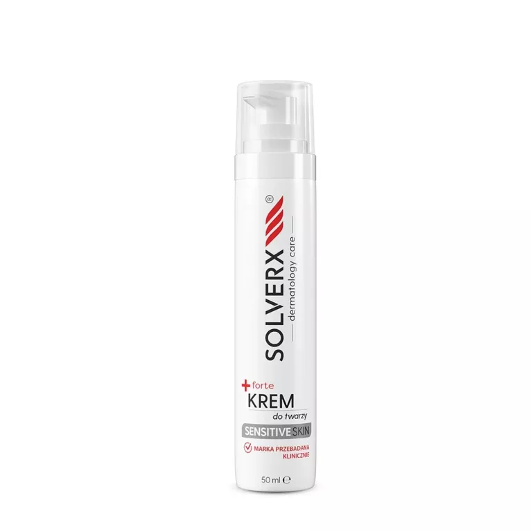 SOLVERX SENSITIVE SKIN FORTE+ KREM DO TWARZY 50ML