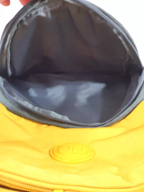 PLECAK MŁODZIEŻOWY COOLPACK RIDER 17" 2 KOMORY WZMOCNIONY SPÓD ŻÓŁTO-SZARY