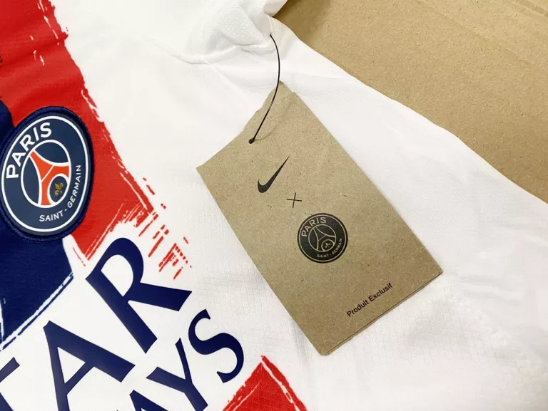 KOSZULKA NIKE PSG NA SEZON 24/25 WYJAZDOWA STADIUM - BIAŁY ORYGINAŁ Z METK