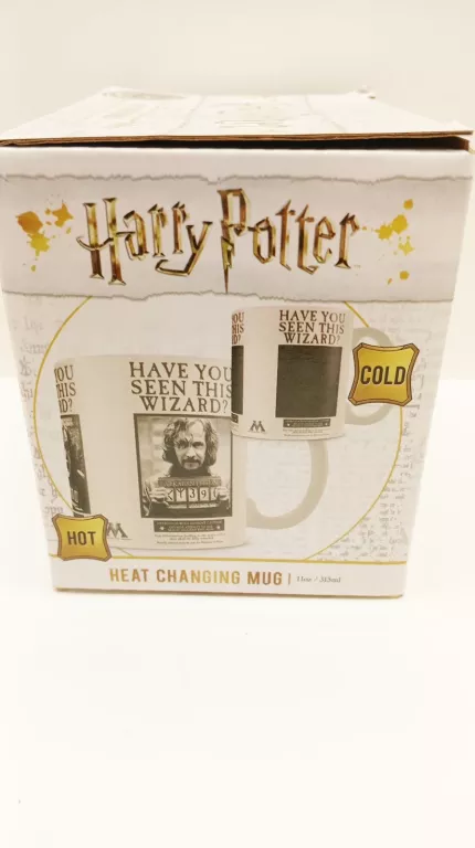 HARRY POTTER MAGICZNY KUBEK ZMIENIAJĄCY KOLOR SIRIUS BLACK WANTED 315 ML