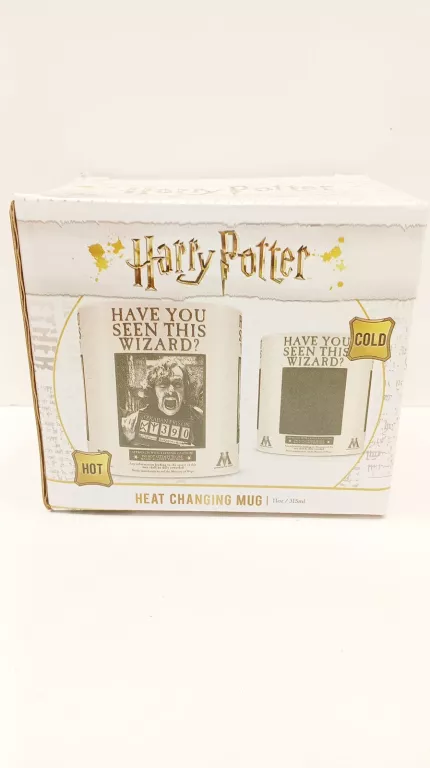 HARRY POTTER MAGICZNY KUBEK ZMIENIAJĄCY KOLOR SIRIUS BLACK WANTED 315 ML