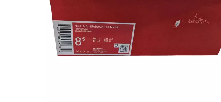 BUTY NIKE AIR HUARACHE RUNNER DZ3306 200 BEŻOWE R 42