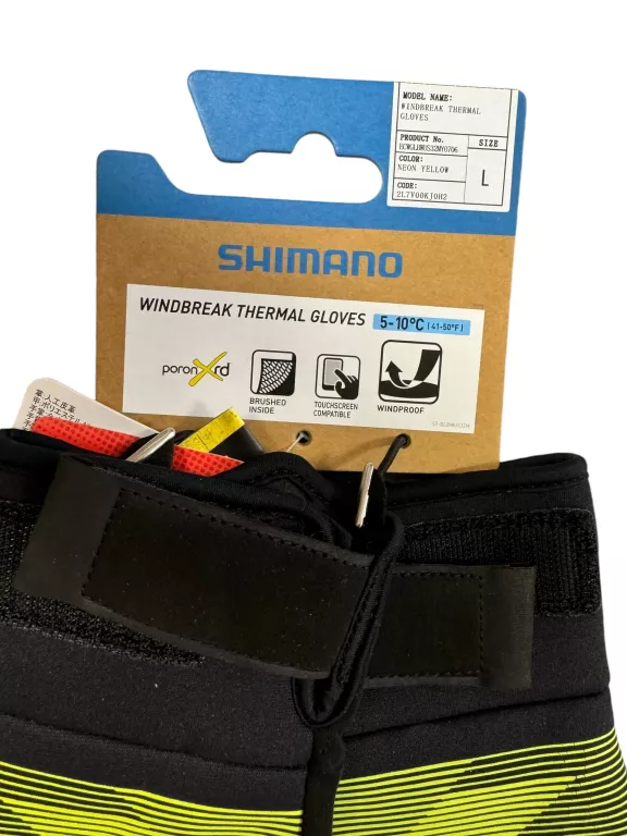 RĘKAWICZKI ROWEROWE SHIMANO ROZM. L N0WE!