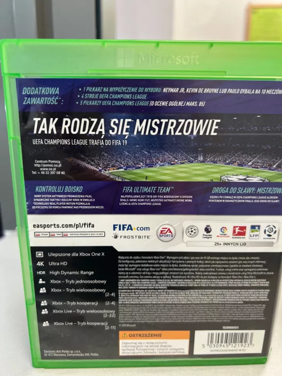 XBOX ONE FIFA 19