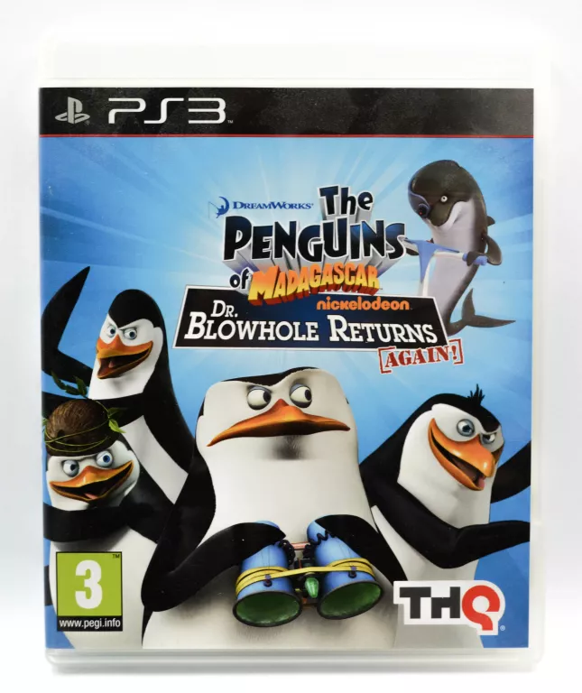 GRA PS3 THE PENGUINS OF MADAGASCAR: DR. BLOWHOLE RETURNS AGAIN