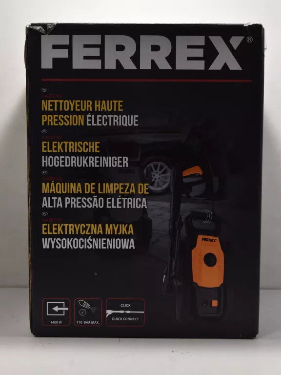 ELEKTRYCZNA MYJKA WYSOKOCIŚNIENIOWA FERREX 1400W