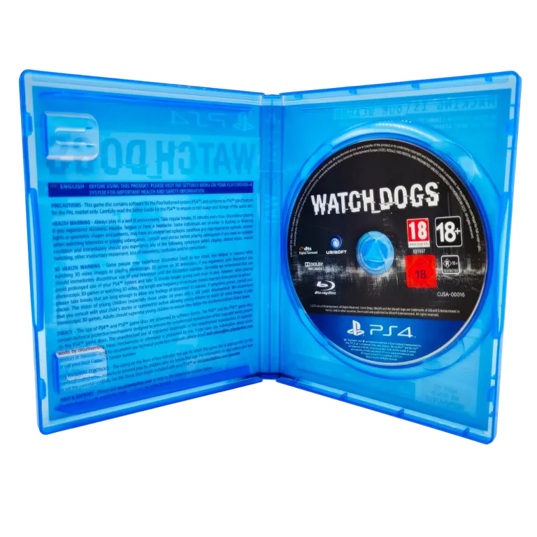 WATCH DOGS SPECIAL EDITION PLAYSTATION 4 PS4