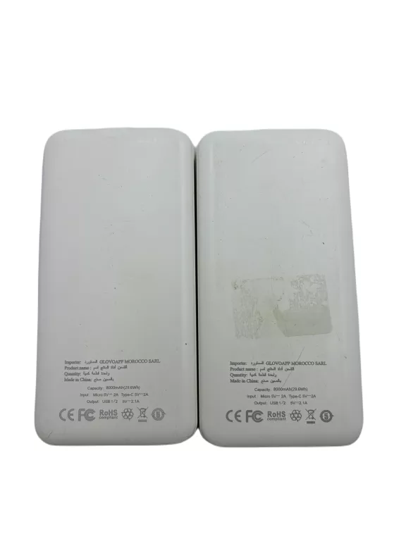 2X POWERBANK DEXLER 8000MAH