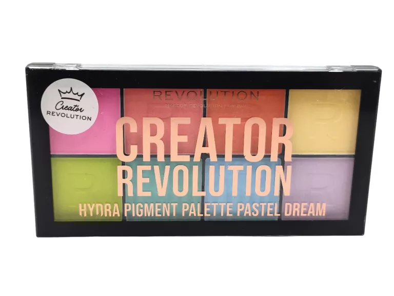 PALETA CIENI REVOLUTION CREATOR HYDRA PIGMENT PALETTE PASTEL DREAM