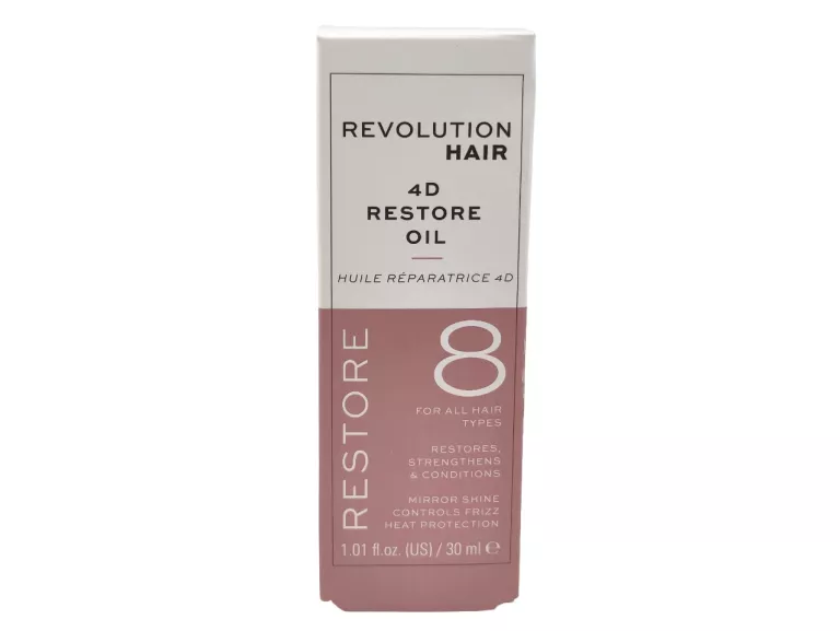 OLEJEK DO WŁOSÓW REVOLUTION HAIRCARE 4D RESTORE OIL 30ML