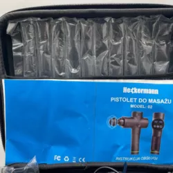 PISTOLET DO MASAŻU HECKERMANN MO.02 ZESTAW