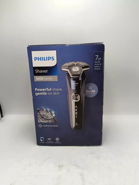 GOLARKA MĘSKA PHILIPS SHAVER SERIES 5000 S5885/10 TRYMER, ETUI KOMPLET