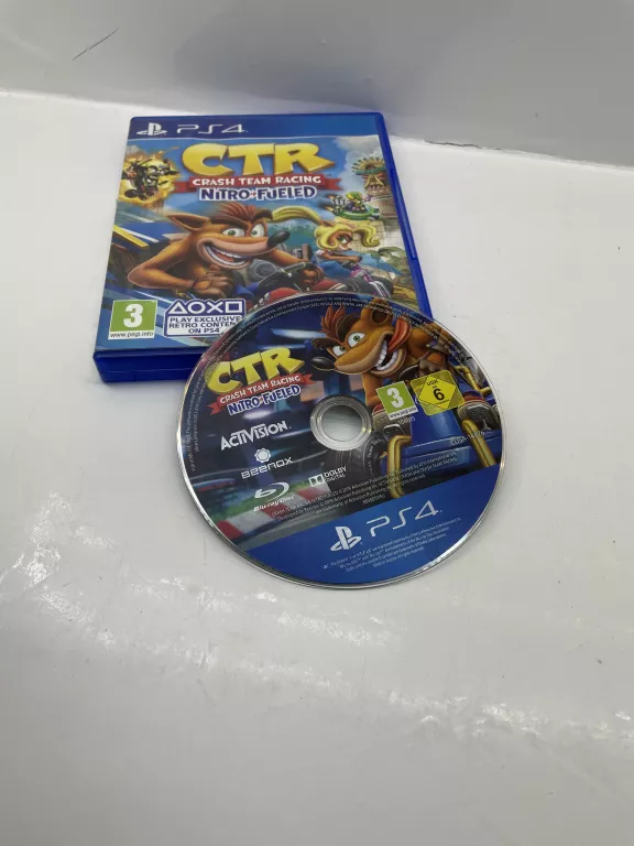 CTR CRASH TEAM RACING NITRO FUELED PS4