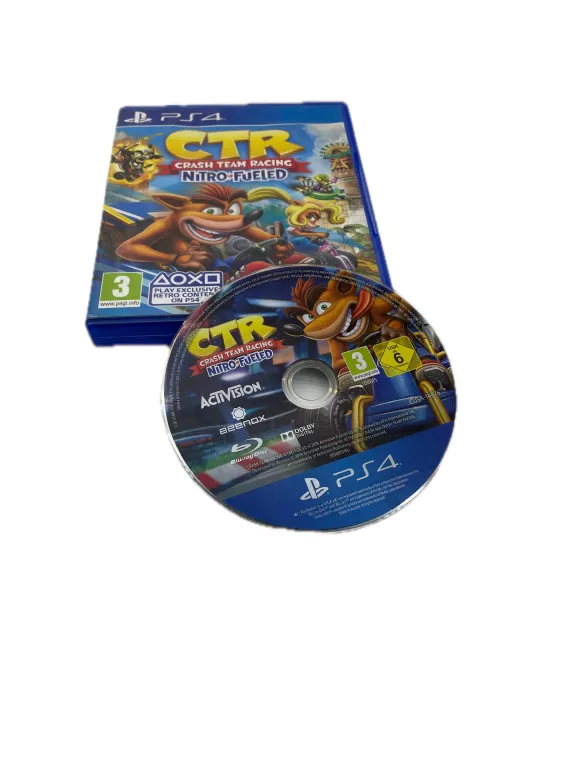 CTR CRASH TEAM RACING NITRO FUELED PS4