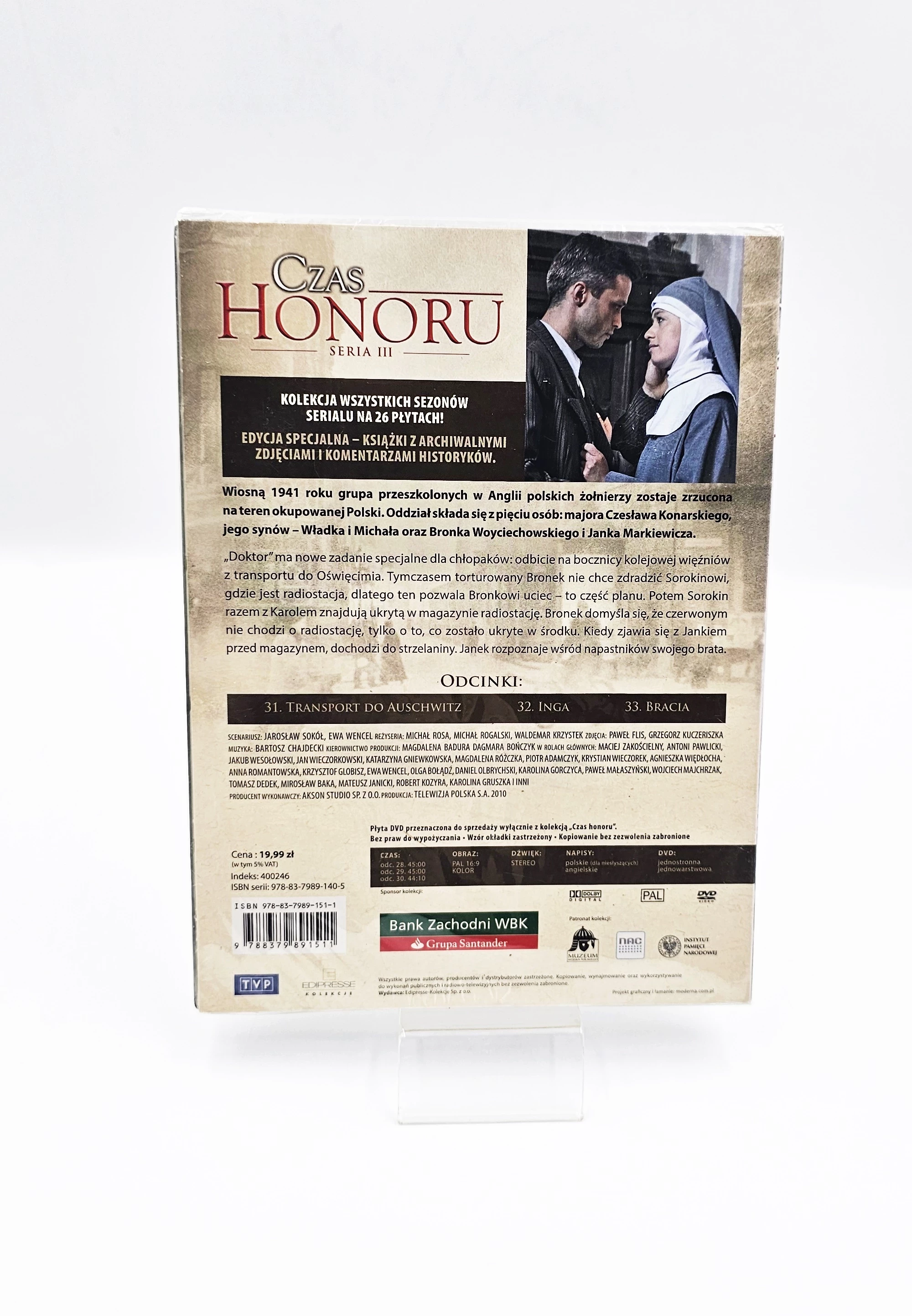 ksiazka-i-film-dvd-czas-honoru-seria-iii-tom-11-odcinki-31-33-ean-gtin-9788379891511