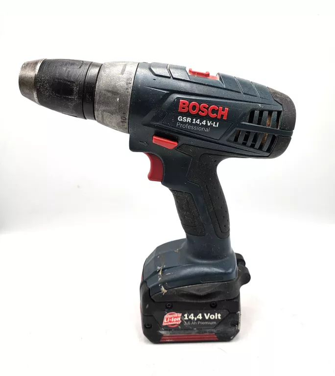 WIERTARKO/WKRĘTARKA BOSCH GSR 14.4 Z ŁADOWARKĄ I 2X AKUMULATOR 2,6AH