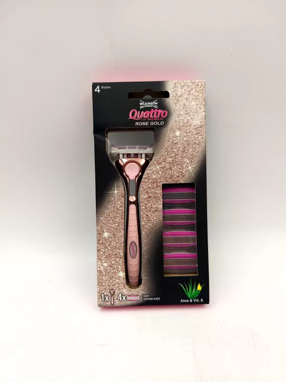 WILKINSON QUATTRO ROSE MASZYNKA, 1+4 WKŁADY