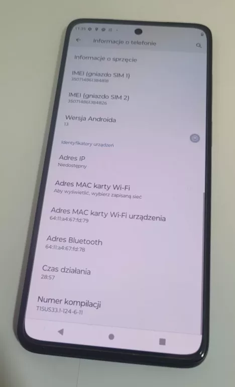 TELEFON MOTOROLA MOTO G82 5G/ KOMPLET