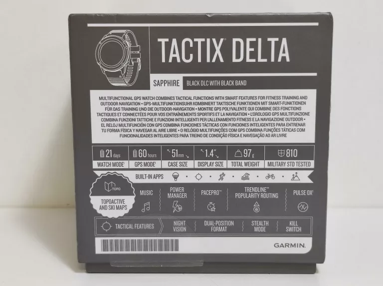 SMARTWATCH GARMIN TACTIX DELTA GPS OKAZJA!