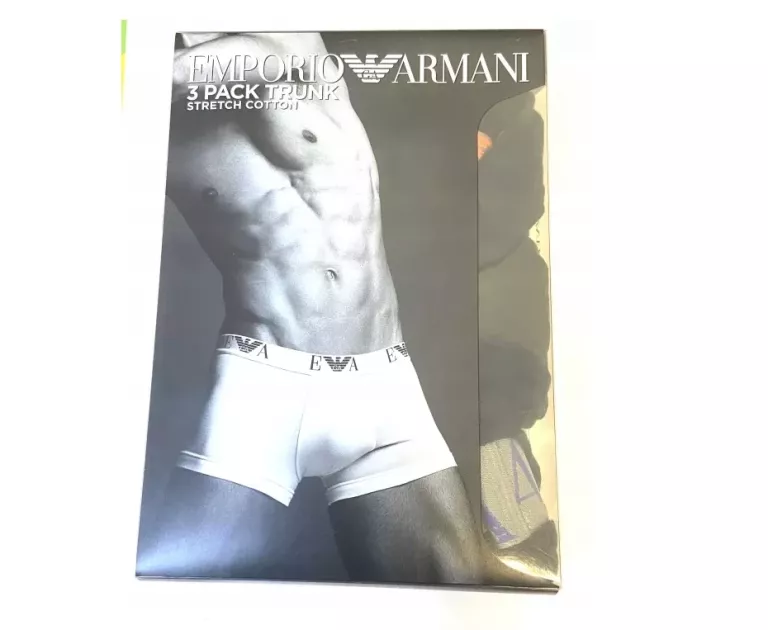 3X EMPORIO ARMANI BOKSERKI MĘSKIE ZESTAW S OKAZJA