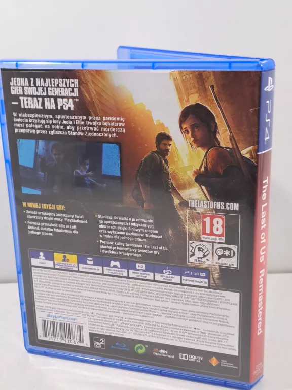 THE LAST OF US REMASTERED PL PLAYSTATION 4