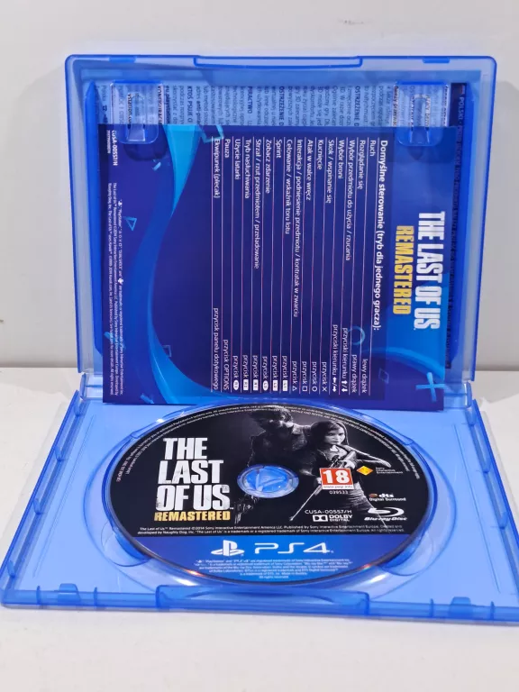 THE LAST OF US REMASTERED PL PLAYSTATION 4